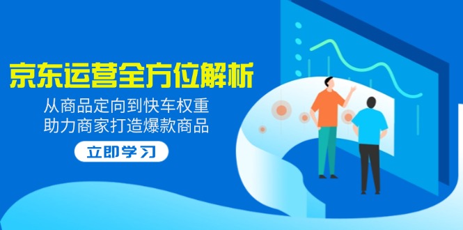 2025京东运营全方位解析：从商品定向到快车权重，助力商家打造爆款商品-丸动小站