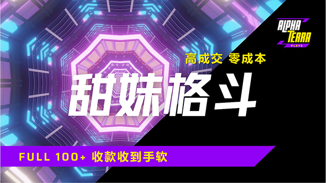 高成交零成本，售卖甜美格斗课程，谁发谁火，加爆微信，日入1000+收款…-丸动小站